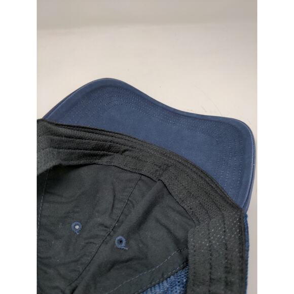 Carhartt Meshback Snapback Hat OSFA Blue Patch Logo Embroidered Spell Out - Picture 9 of 11